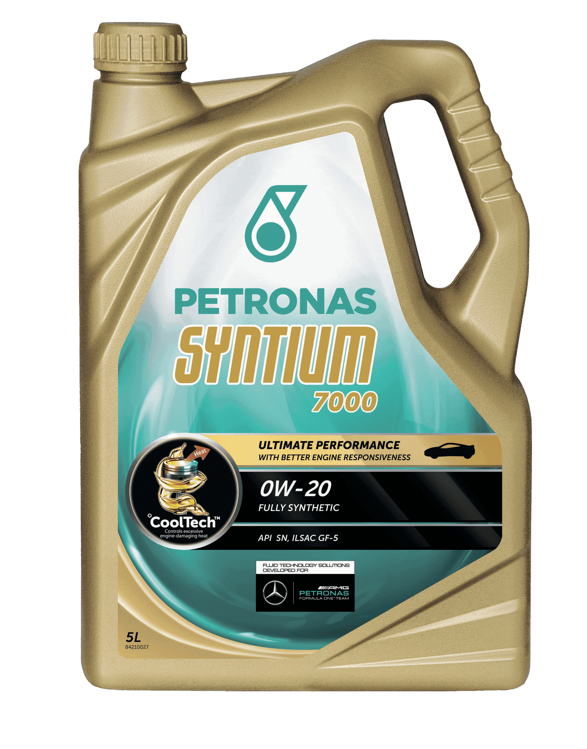 Моторное масло SYNTIUM 7000 0W-20, 5л