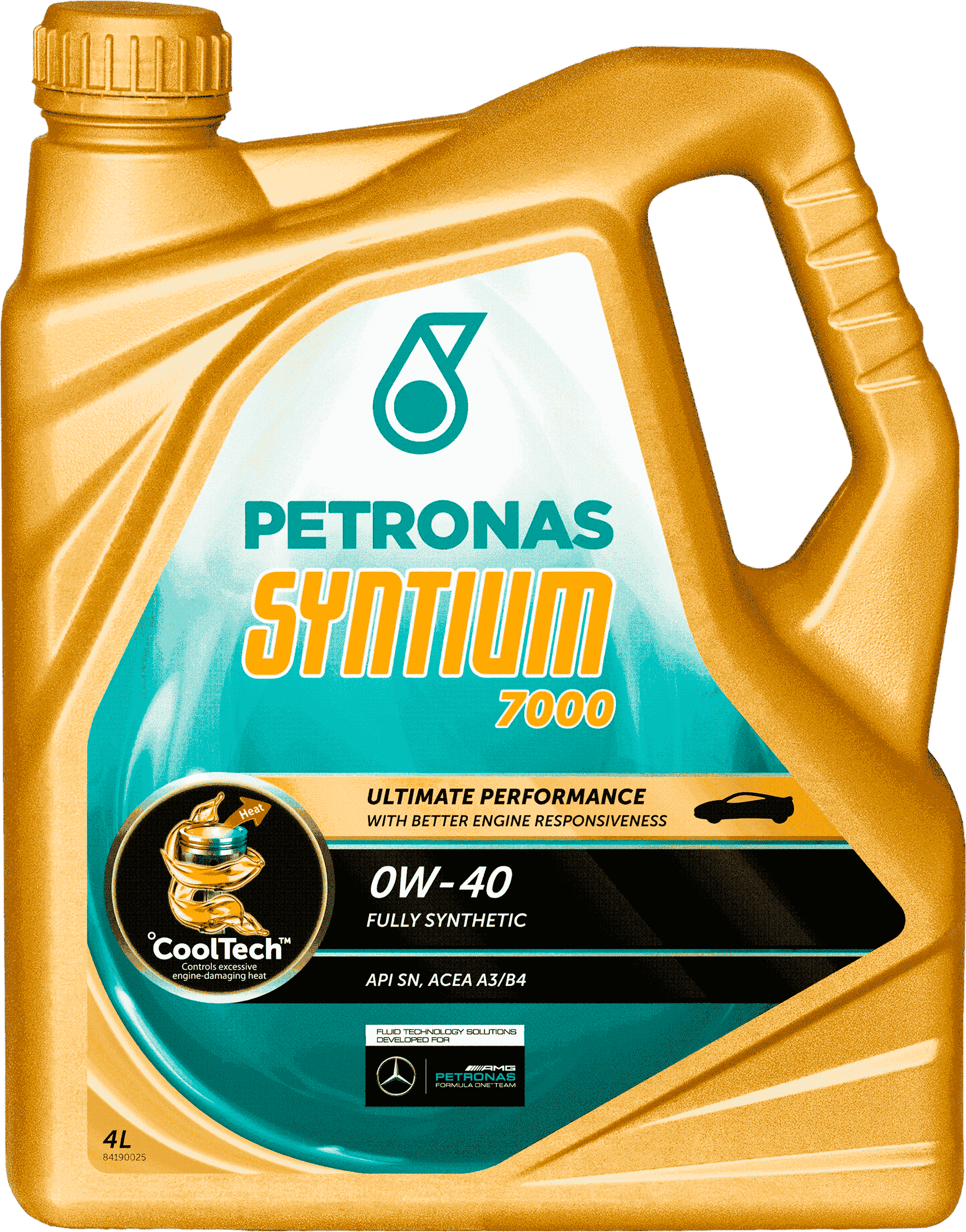 Моторное масло SYNTIUM 7000 0W-40, 4л