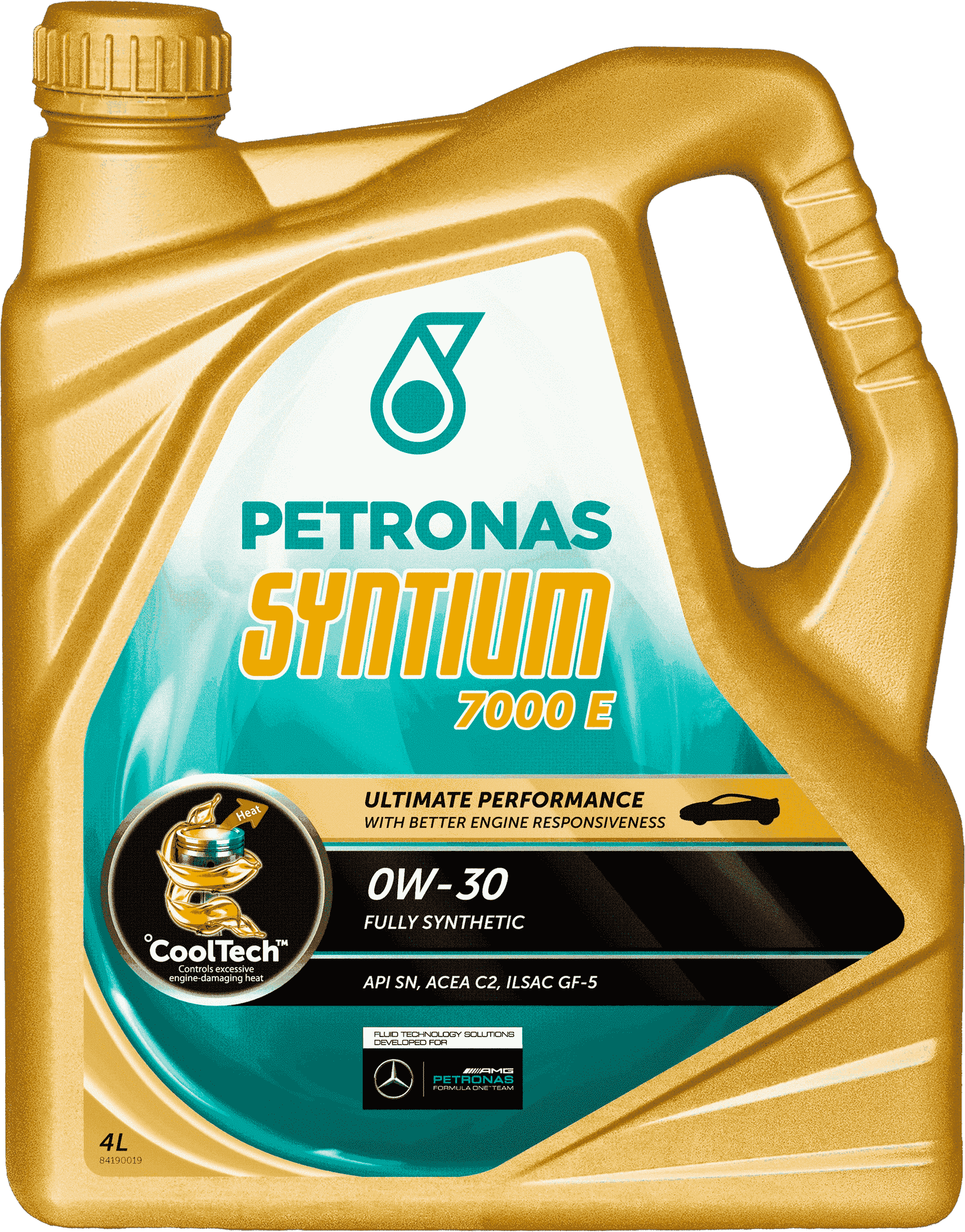 Моторное масло SYNTIUM 7000 E 0W-30, 4л