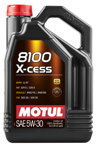 Моторное масло Motul 8100 X-CESS 5W-30, 5л