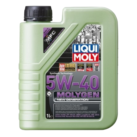 Моторное масло Liqui Moly Molygen New Generation 5W-40, 1л