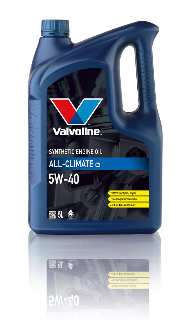 Моторное масло Valvoline All-Climate C3 5w40, 5л