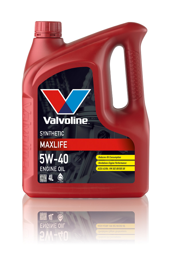 Моторное масло Valvoline MaxLife Synth. 5w40, 4л