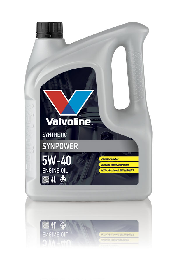 Моторное масло Valvoline SynPower 5w40, 4л