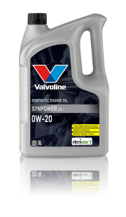 Моторное масло Valvoline SynPower DX1 0W-20, 5л