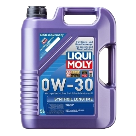 Моторное масло Liqui Moly Synthoil Longtime 0W-30, 5л