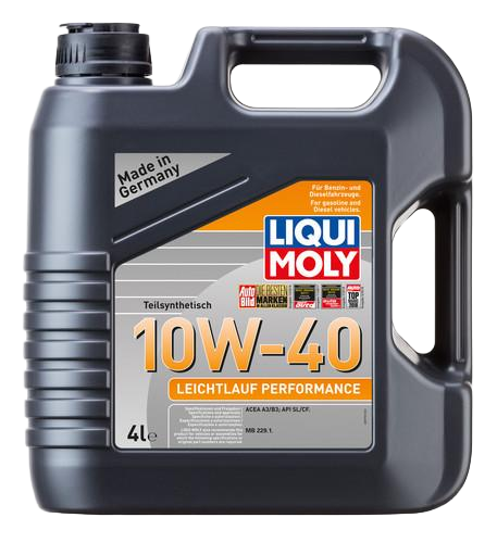 Моторное масло Liqui Moly Leichtlauf Performance 10W-40, 4л