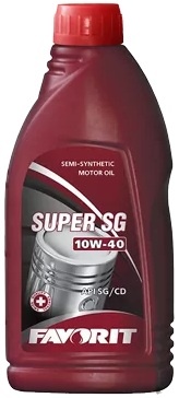 Моторное масло Favorit Super SG 10W40 API SG/CD / 99749 (1л)