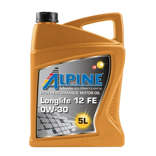 Моторное масло Alpine Longlife 12 FE 0W-30, 5л