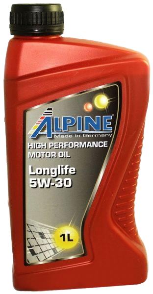 Моторное масло Alpine Longlife 5W30, 1л