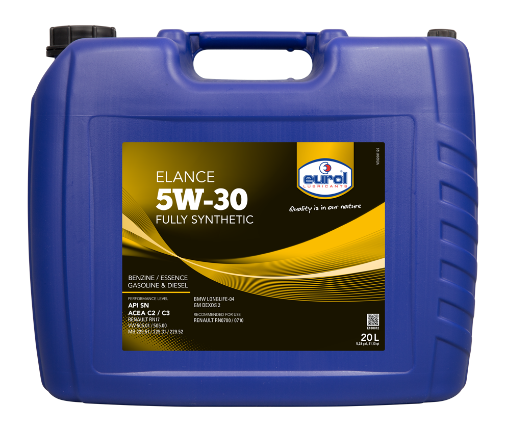 Моторное масло Eurol Elance 5W-30, 20л
