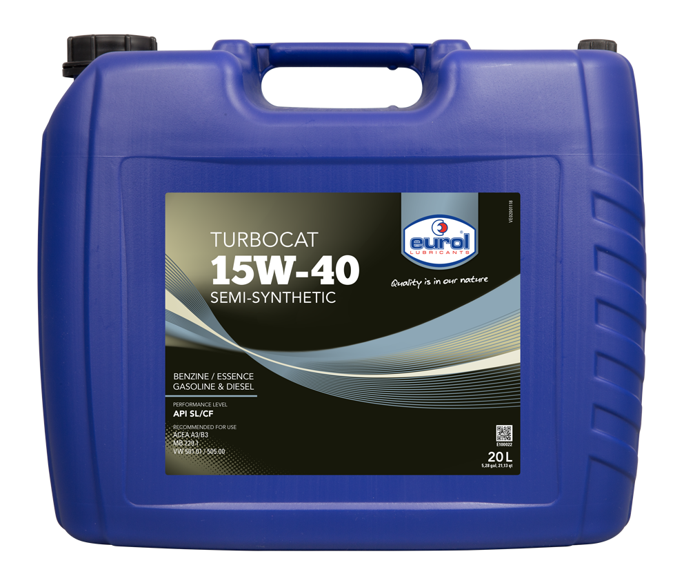 Моторное масло Eurol TurboCat 15W-40, 20л