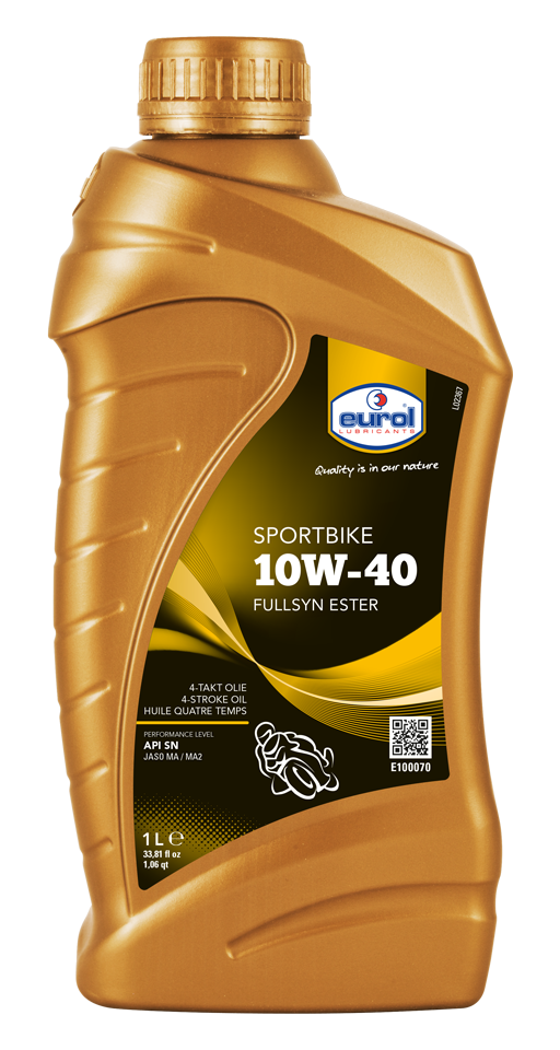 Моторное масло Eurol Sportbike 10W-40, 1л