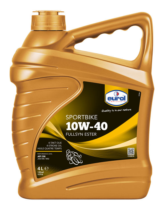 Моторное масло Eurol Sportbike 10W-40, 4л