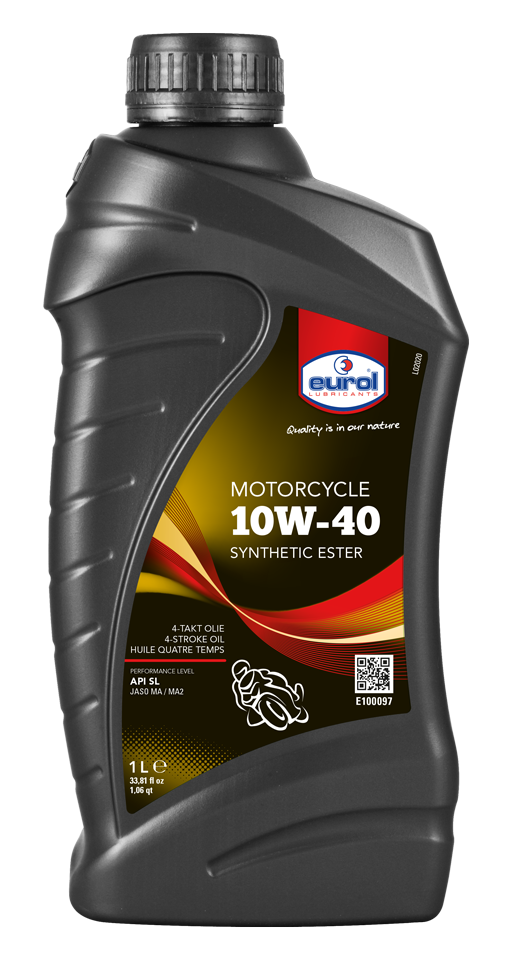 Моторное масло Eurol Motorcycle 10W-40, 1л