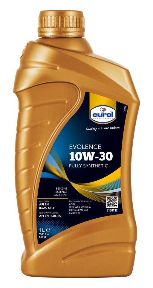 Моторное масло Eurol Evolence 10W-30, 1л