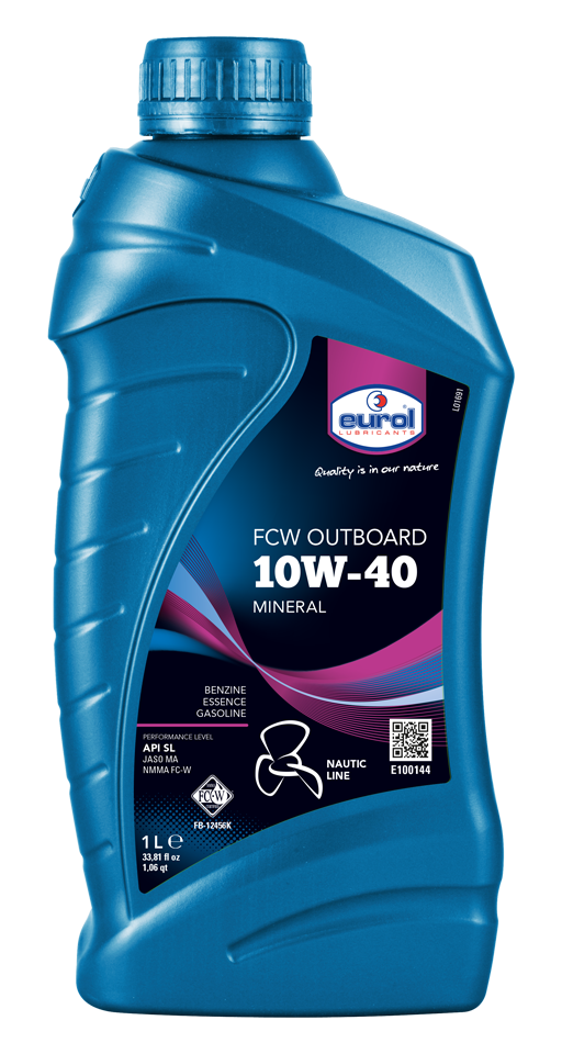 Моторное масло Eurol Nautic L.10W-40 FCW, 1л
