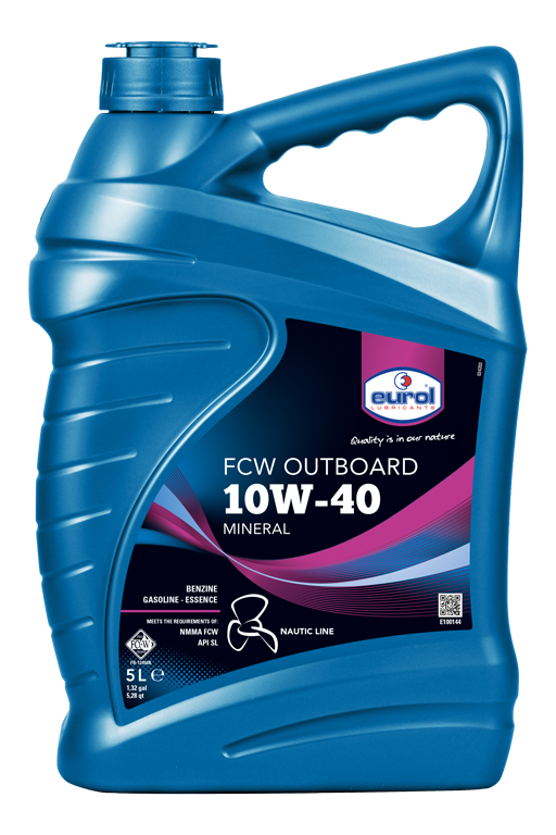 Моторное масло Eurol Nautic L.10W-40 FCW, 5л
