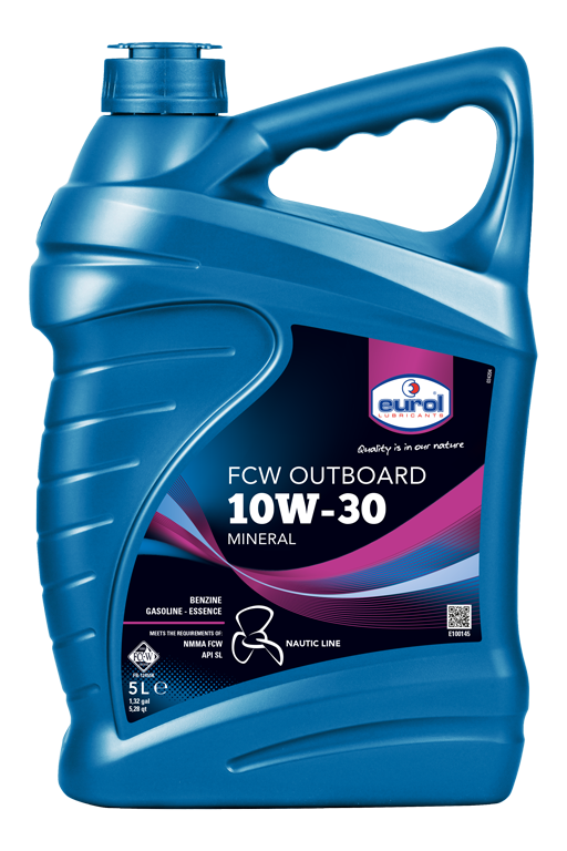 Моторное масло Eurol Nautic L.10W-30 FCW, 5л