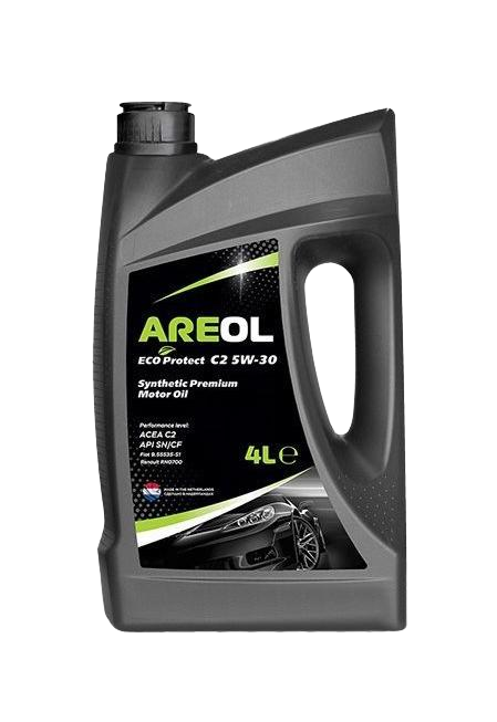 Моторное масло Areol Eco Protect C2 5W30, 4л
