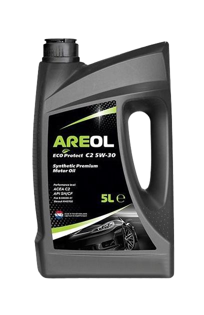 Моторное масло Areol Eco Protect C2 5W30, 5л