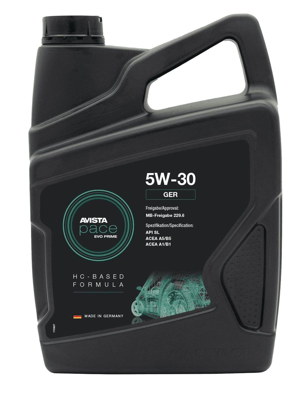 Моторное масло AVISTA PACE EVO PRIME GER 5W-30, 4л