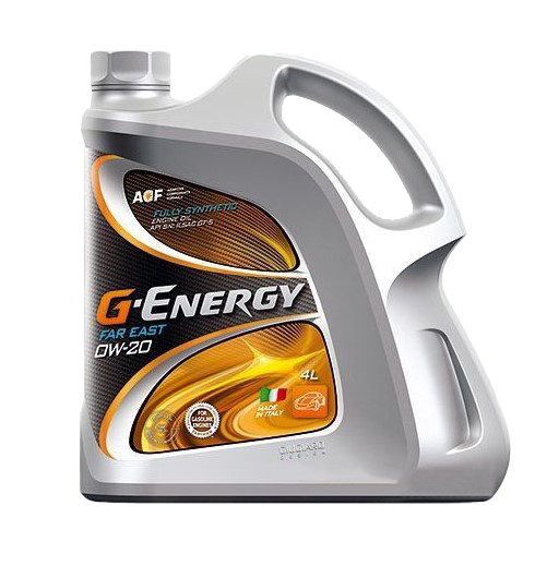 Моторное масло G-Energy Synthetic Far East 0W20, 4л