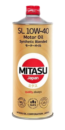 Моторное масло MITASU MOTOR OIL SL 10W-40, 1л