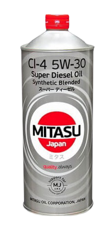 Моторное масло MITASU SUPER DIESEL CI-4 5W-30, 1л