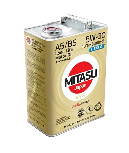 Моторное масло MITASU SPECIAL F 5W-30, 4л