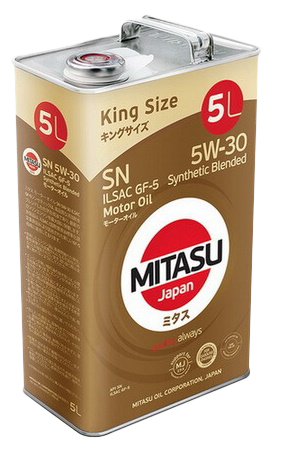 Моторное масло MITASU MOTOR OIL SN 5W-30, 5л