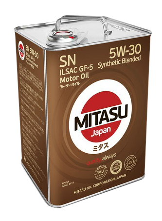 Моторное масло MITASU MOTOR OIL SN 5W-30, 6л