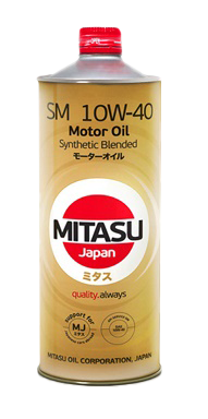 Моторное масло MITASU MOTOR OIL SM 10W-40, 1л