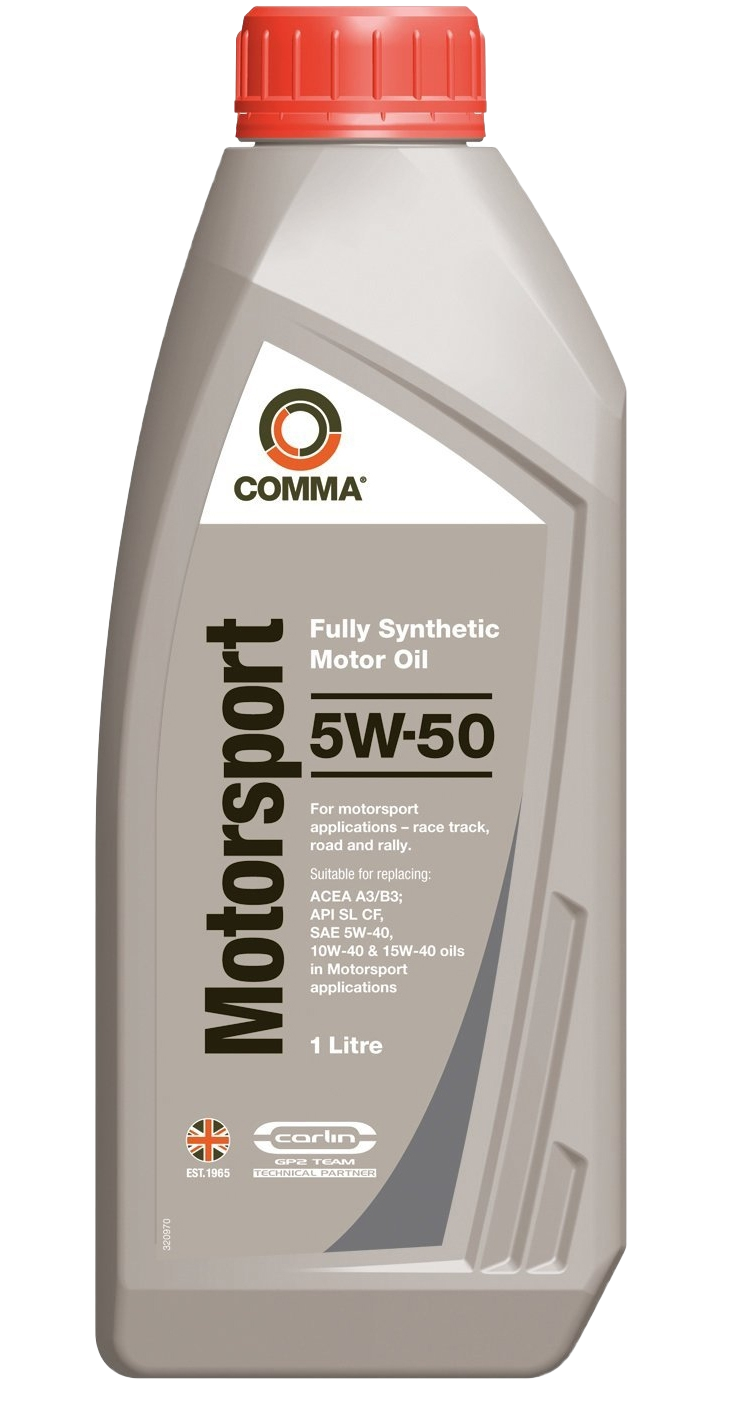 Моторное масло Comma Motorsport 5W-50, 1л