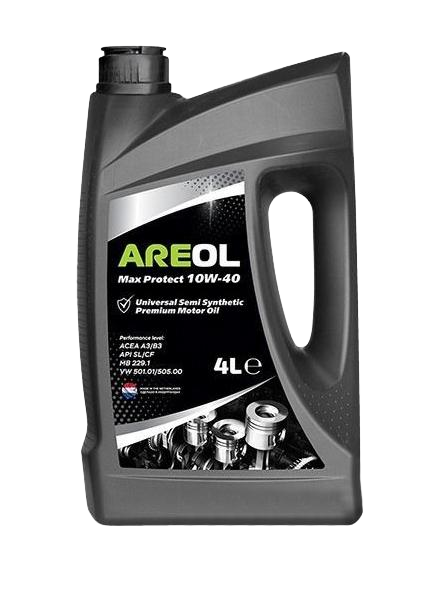 Моторное масло Areol Max Protect 10W40, 4л