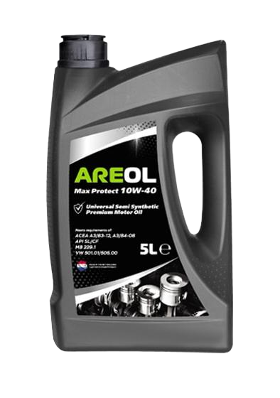 Моторное масло Areol Max Protect 10W40, 5л