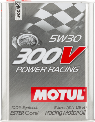 Моторное масло Motul 300V POWER RACING 5W-30, 2л