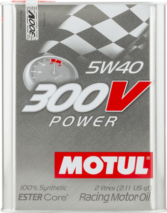 Моторное масло Motul 300V POWER 5W-40, 2л