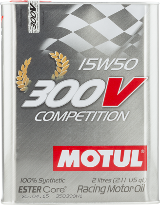 Моторное масло Motul 300V COMPETITION 15W50, 2л
