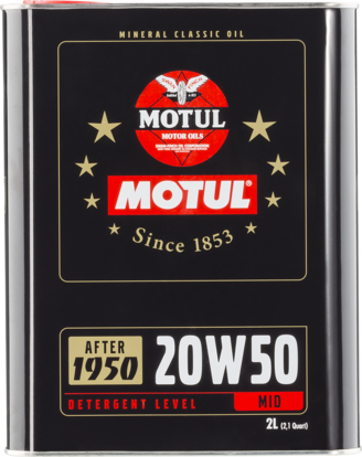 Моторное масло Motul CLASSIC OIL 20W-50, 2л