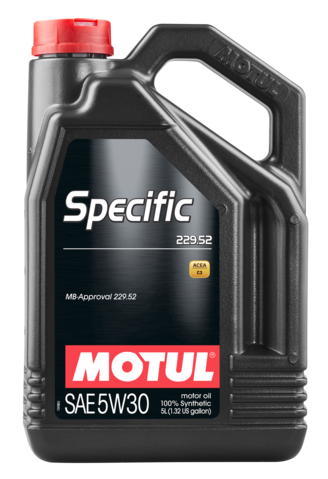 Моторное масло Motul SPECIFIC 229.52 5W-30, 5л