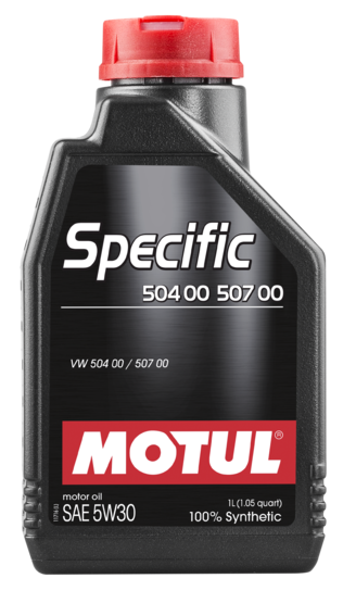 Моторное масло Motul SPECIFIC 504.00 - 507.00 5W-30, 1л
