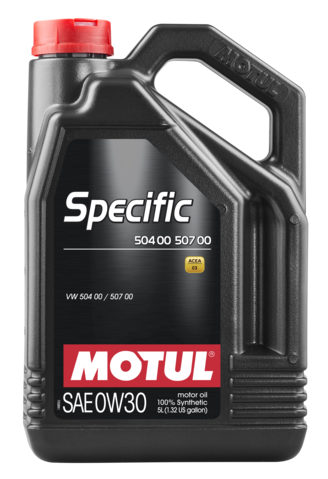 Моторное масло Motul SPECIFIC 504.00 - 507.00 0W-30, 5л