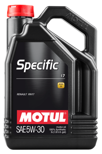 Моторное масло Motul SPECIFIC 17 5W-30, 5л