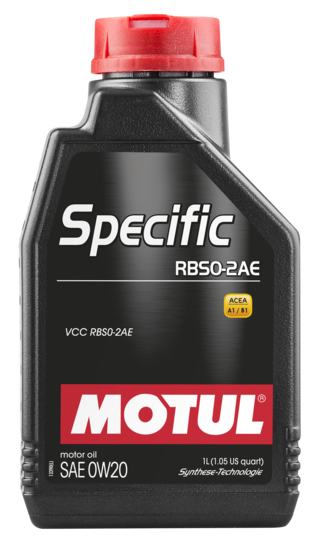 Моторное масло Motul SPECIFIC RBS0-2AE 0W-20, 1л