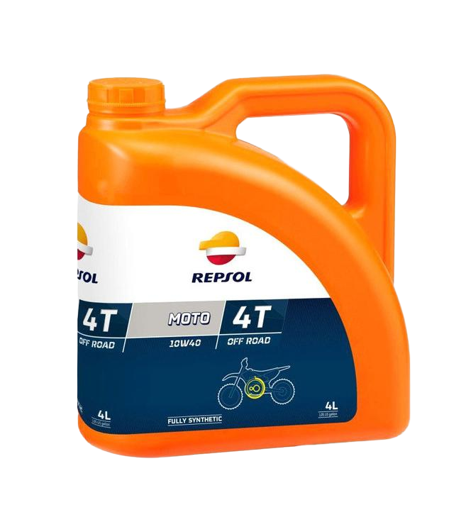 Моторное масло Repsol Moto Off Road 4T 10W40, 4л