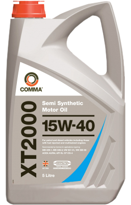 Моторное масло Comma XT2000 15W-40, 5л