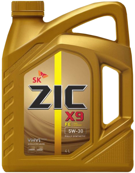 Моторное масло ZIC X9  FE 5W-30, 4л