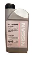 Масло трансмиссионное полусинтетическое MT Gear OIl TL/JR Type 75W-80, 1л