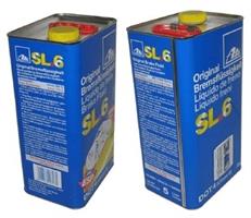 Жидкость тормозная dot 4, Brake Fluid SL.6, 5л
